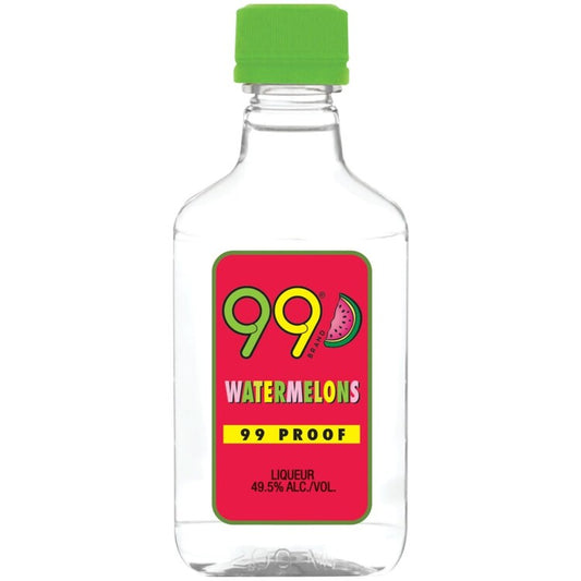99 Brand Watermelon Schnapps 99 - 200ML - Front