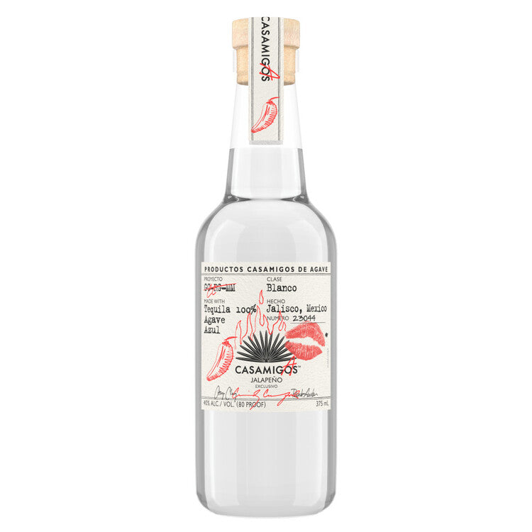 Casamigos Casamigas Blanco Jalapeno Flavored Tequila 80 - 375ML - Front