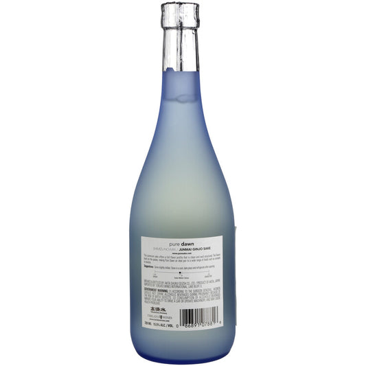 Shimizu No Mai Junmai Ginjo Sake Pure Dawn - 720ML - Back