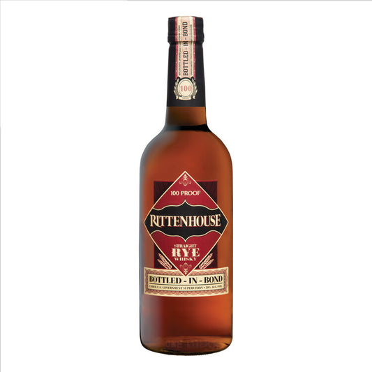Rittenhouse Straight Rye Whiskey Bottled In Bond 100 - 1.0L - Front