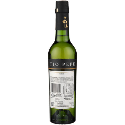 Tio Pepe Sherry Palomino Fino Extra Dry - 375ML - Back
