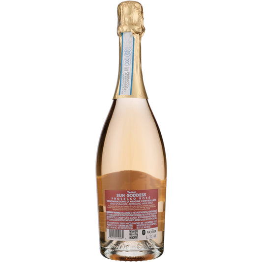 Sun Goddess Prosecco Brut Rose Friuli Venezia Giulia - 750ML - Back
