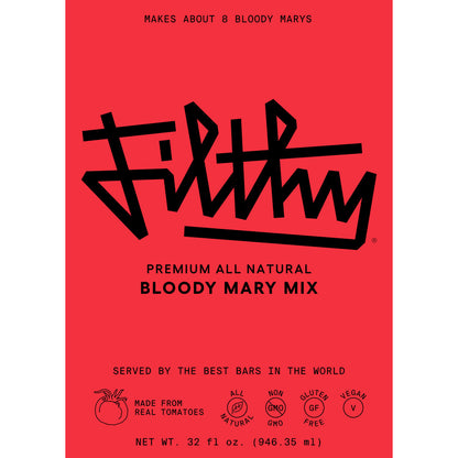 Filthy Bloody Mary Mix - 1.0G - Front Label
