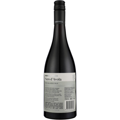 Maxwell Nero D'Avola Nero Mclaren Vale 2022 - 750ML - Back