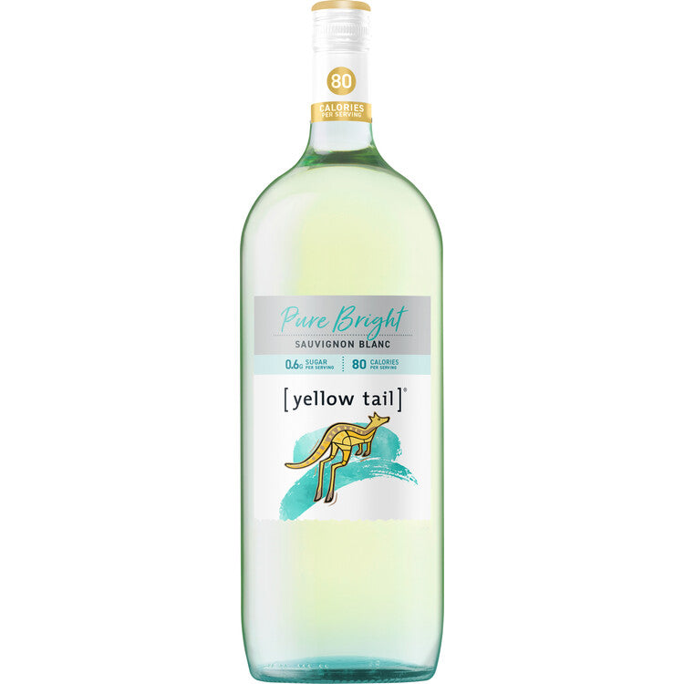 Yellow Tail Sauvignon Blanc Pure Bright Only 80 Calories South Austral - 1.5L - Front