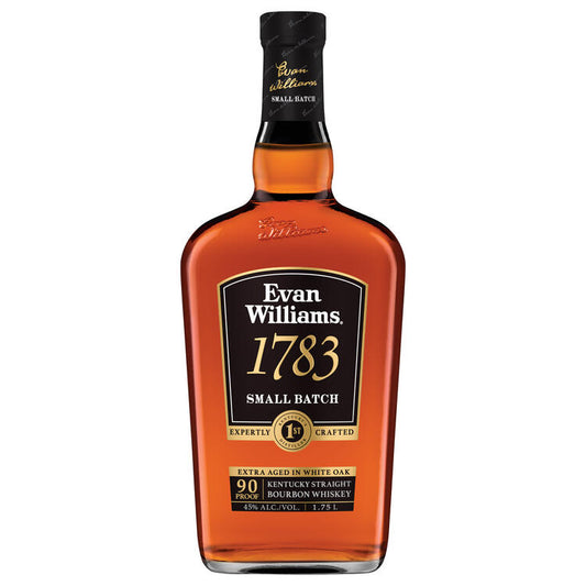 Evan Williams Straight Bourbon 1783 Small Batch 90 - 1.75L - Front