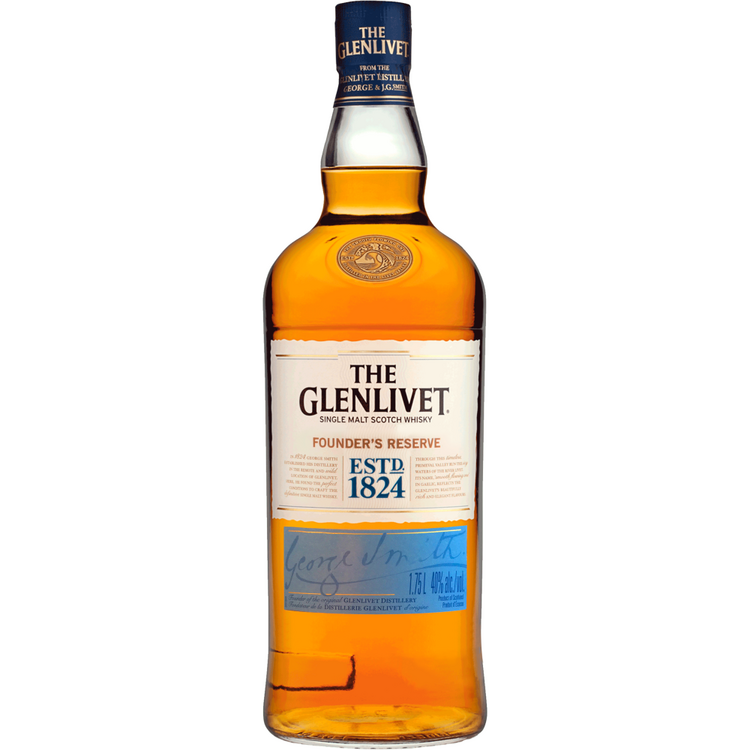 The Glenlivet Single Malt Scotch Founder's Reserve 80 - 1.75L - Front