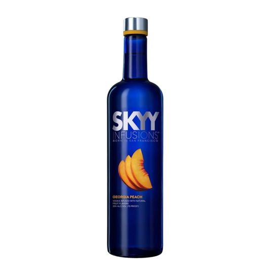 Skyy Peach Flavored Vodka Infusions 70 - 750ML - Front