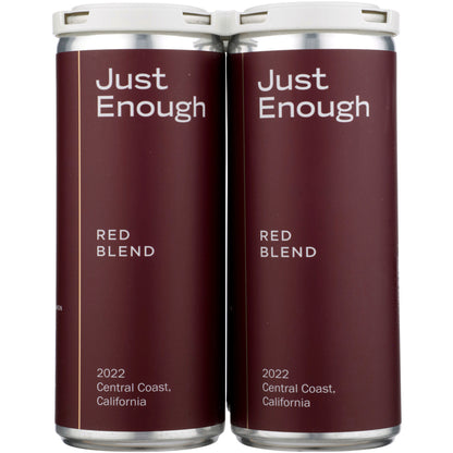 Just Enough Red Blend Central Coast 2022 - 250ML
