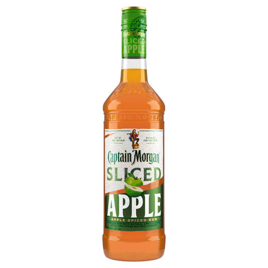 Captain Morgan Sliced Apple Spiced Rum 70 - 750ML - Front