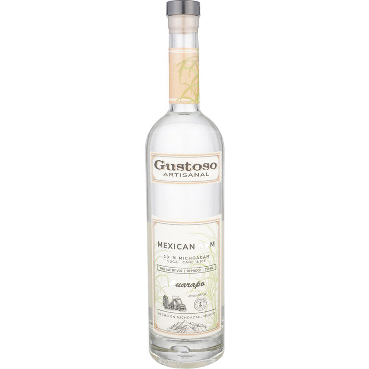 Gustoso Aguardiente Artisanal Rum Guarapo 98 - 750ML - Front
