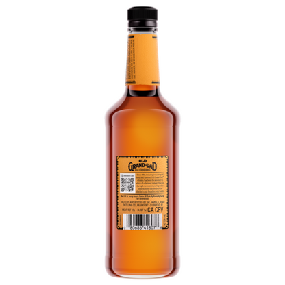 Old Grand-Dad Straight Bourbon 80 - 750ML - Back