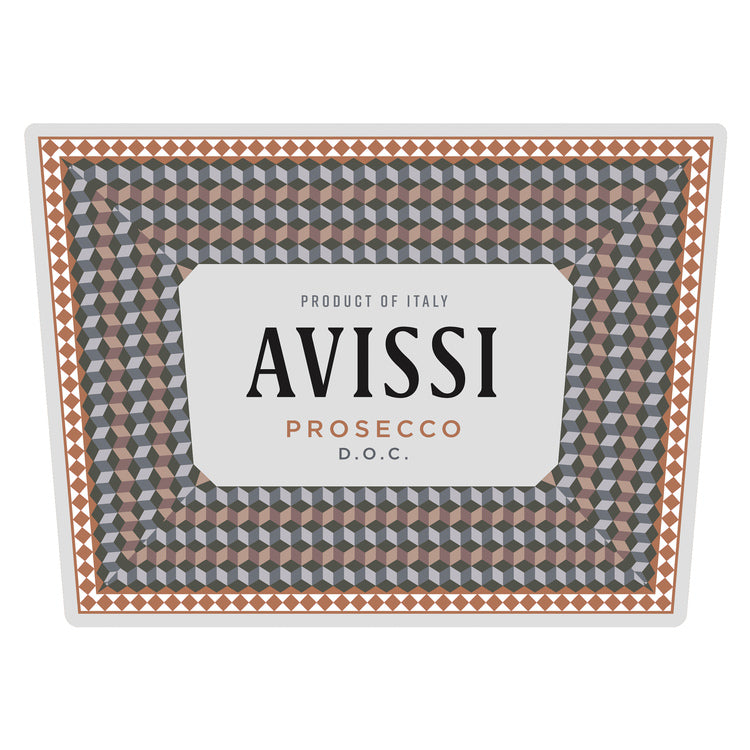 Avissi Prosecco Extra Dry - 187ML - Front Label