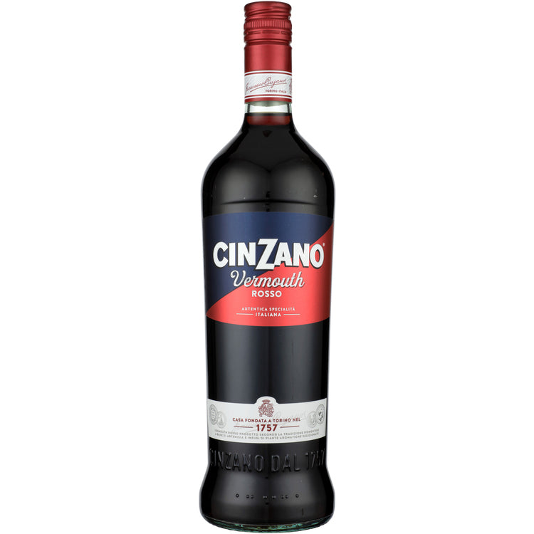 Cinzano Vermouth Sweet Rosso Riserva - 1.0L - Front