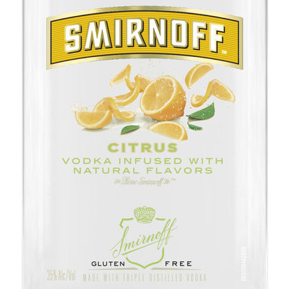 Smirnoff Vodka Citrus Flavored 60 Flask - 375ML