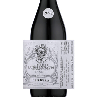 Poderi Luigi Einaudi Barbera Langhe 2022 - 750ML