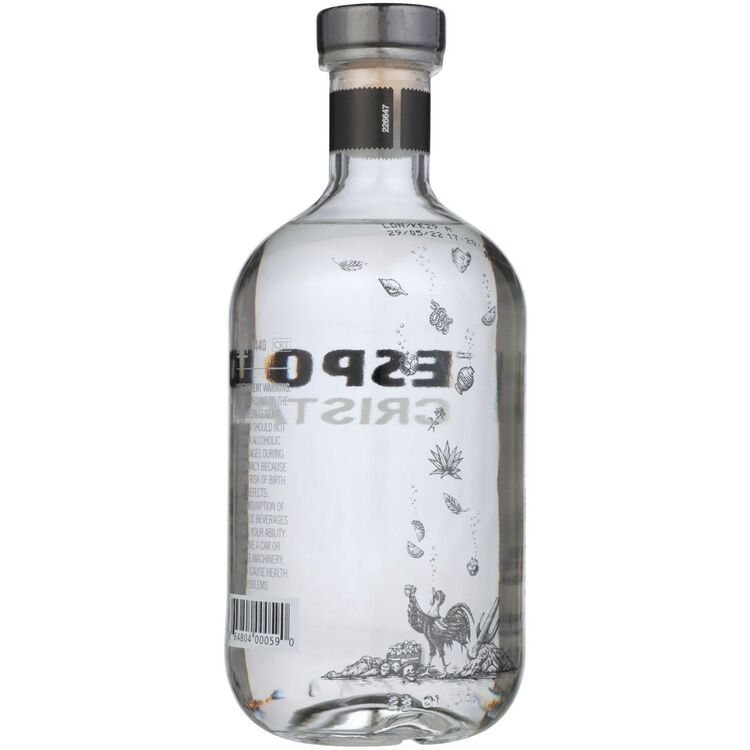 Espolon Tequila Anejo Cristalino 80 - 750ML - Back