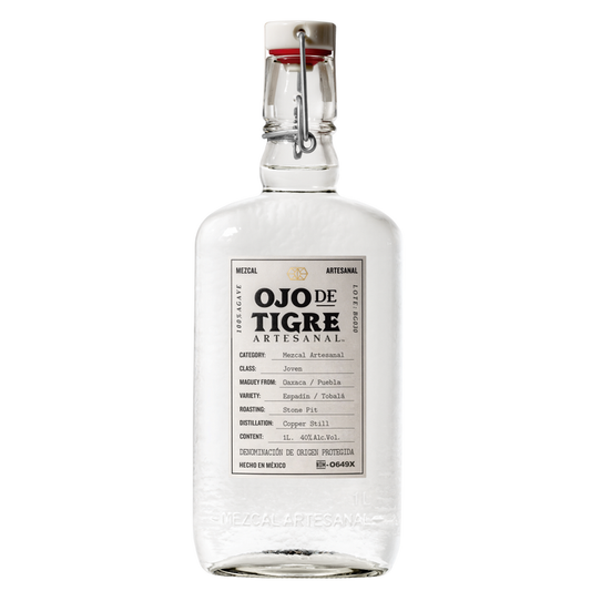 Ojo De Tigre Mezcal Artesanal Joven 80 - 1.0L
