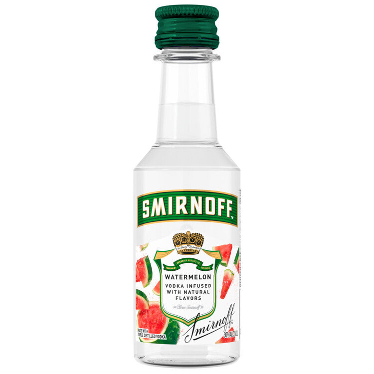 Smirnoff Watermelon Flavored Vodka 60 - 50ML - Front