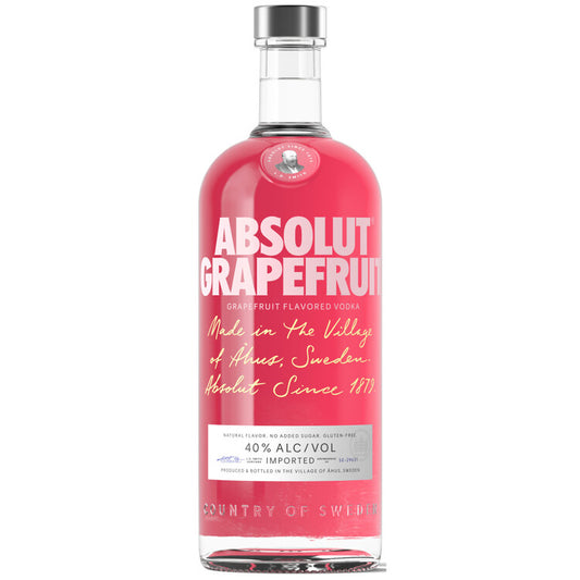 Absolut Grapefruit Flavored Vodka 80 - 1.0L