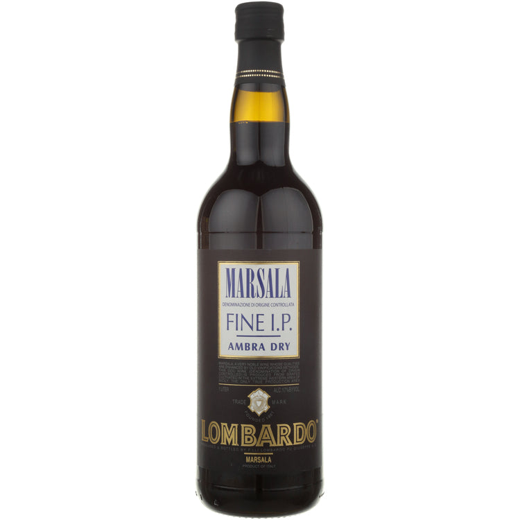 Lombardo Marsala Ambra Dry Fine I.P. - 1.0L - Front