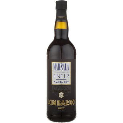 Lombardo Marsala Ambra Dry Fine I.P. - 1.0L - Front