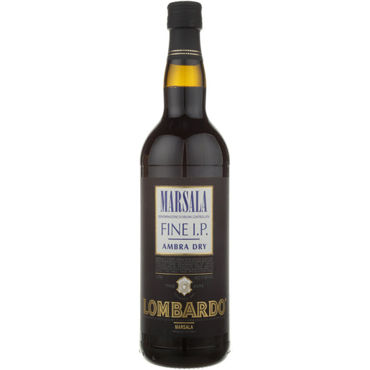 Lombardo Marsala Ambra Dry Fine I.P. - 1.0L - Front