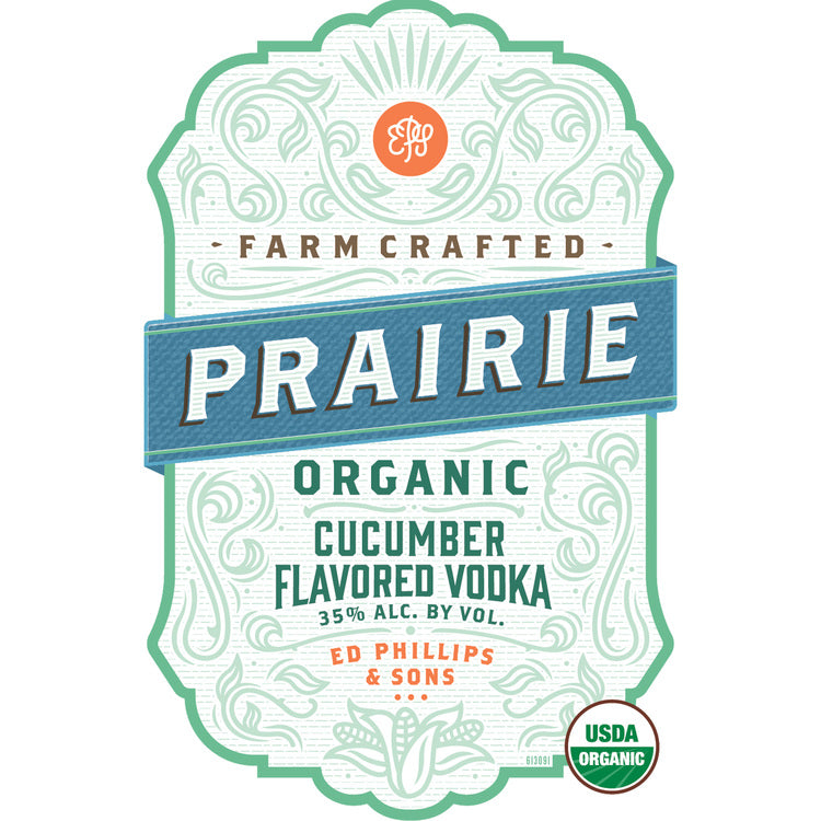 Prairie Cucumber Flavored Vodka 70 - 750ML - Front Label
