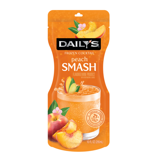 Daily'S Peach Smash Wine Based Cocktail - 10 Z