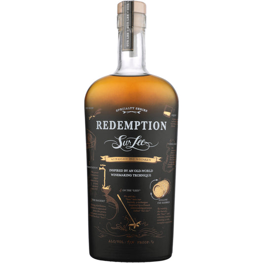 Redemption Straight Rye Whiskey Sur Lee Specialty Series 94 - 750ML - Front