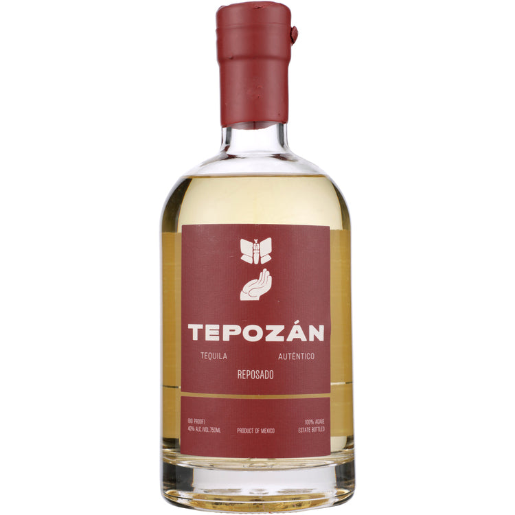 Tepozan Tequila Reposado 80 - 750ML - Front