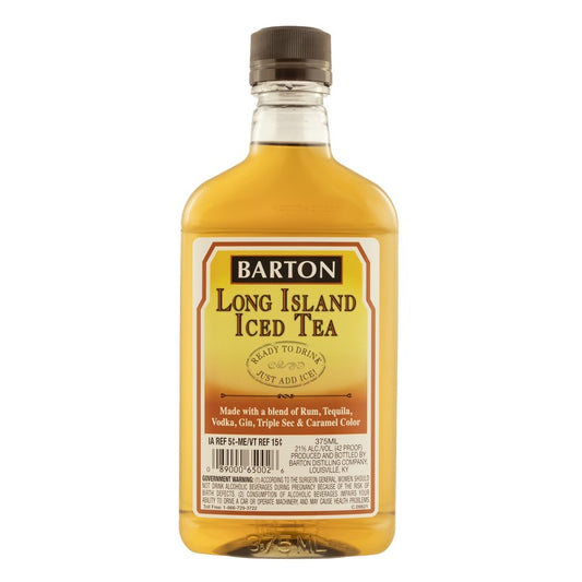 Barton Long Island Iced Tea 42 - 375ML - Front