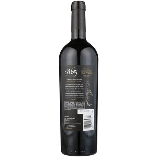 1865 Cabernet Sauvignon Seventy Year Old Vines Lontue Valley 2019 - 750ML - Back