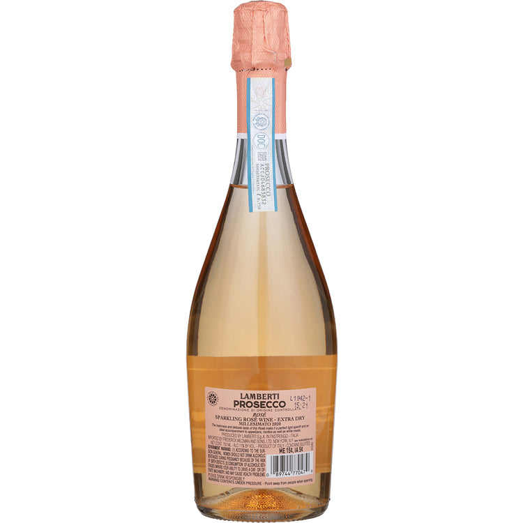 Lamberti Prosecco Extra Dry Rose Millesimato 2020 - 750ML