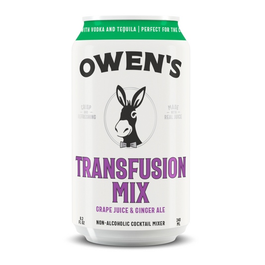 Owen's Craft Mixers Transfusion Mix - 240ML - Front