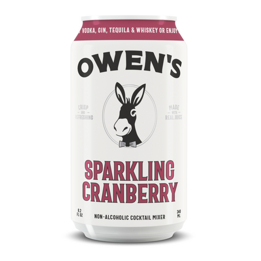 Owen'S Craft Mixers Sparkling Cranberry - 240ML