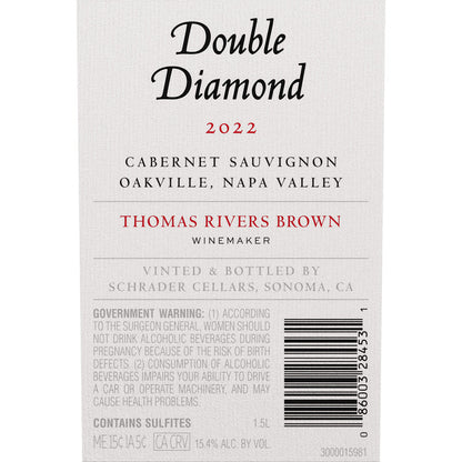 Double Diamond Cabernet Sauvignon Oakville 2022 - 1.5L