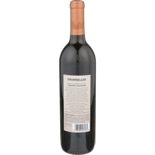 Drumheller Cabernet Sauvignon Columbia Valley - 750ML - Back