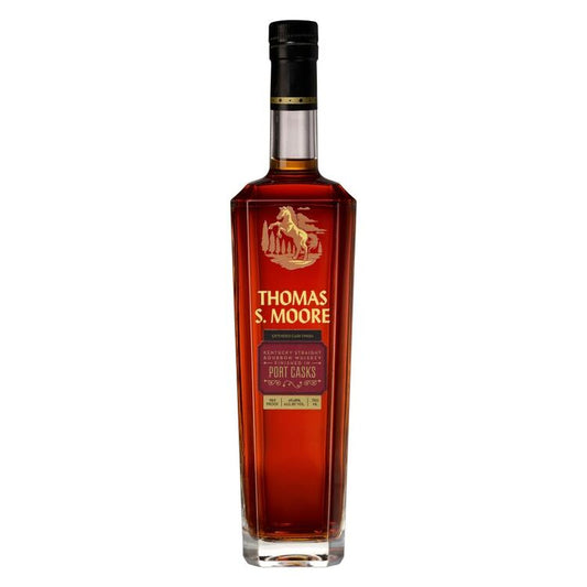 Thomas S. Moore Straight Bourbon Extended Cask Finish Port Casks 98.9 - 750ML - Front