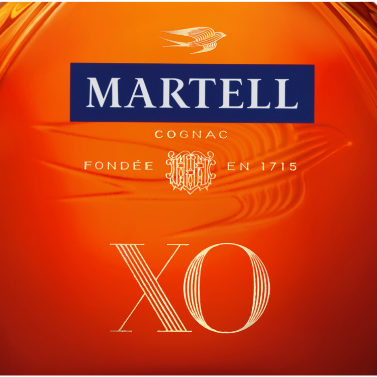 Martell Cognac Xo Extra Fine 80 - 750ML - Front Label