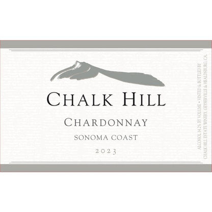 Chalk Hill Chardonnay Sonoma Coast 2023 - 750ML