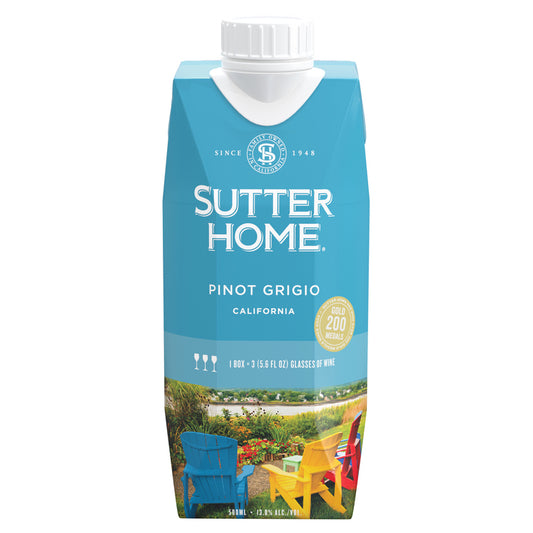 Sutter Home Pinot Grigio California - 500ML - Front