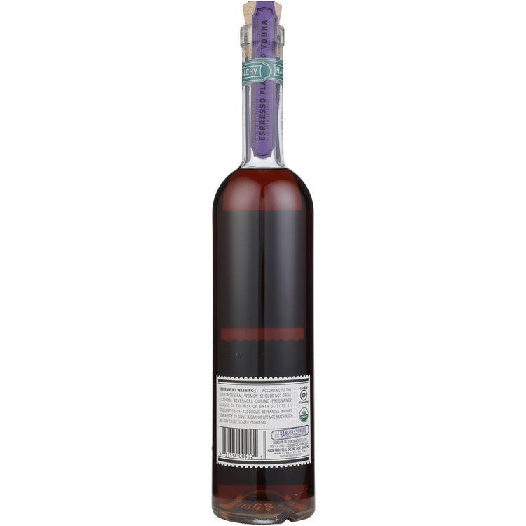 Hanson Of Sonoma Coffee Flavored Vodka Small Batch Limited Release 80 - 750ML