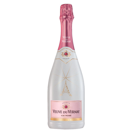 Veuve Du Vernay Demi Sec Rose Ice France - 750ML - Front