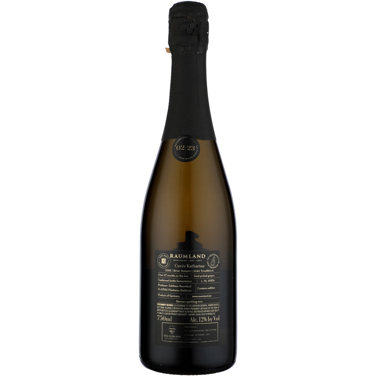 Raumland Sekt Brut Cuvee Katharina Germany 2018 - 750ML - Back