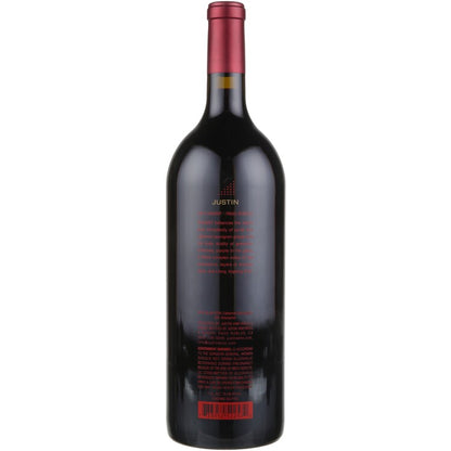 Justin Red Wine Savant Paso Robles 2021 - 750ML - Back
