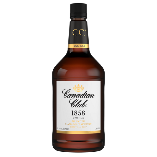 Canadian Club Canadian Whisky 80 - 1.75L - Front