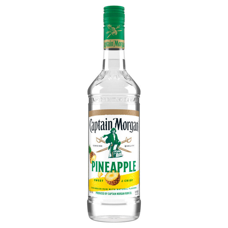 Captain Morgan Caribbean Pineapple Flavored Rum 70 - 750ML - Front