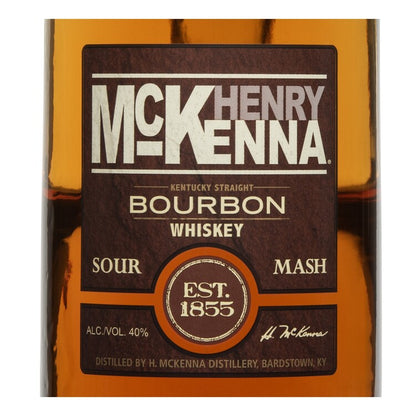 Henry Mckenna Straight Bourbon Sour Mash 80 - 1.75L - Front Label