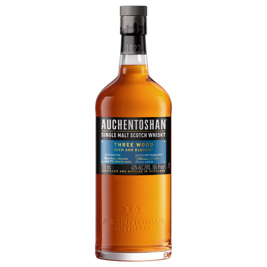 Auchentoshan Single Malt Scotch Three Wood 86 - 750ML